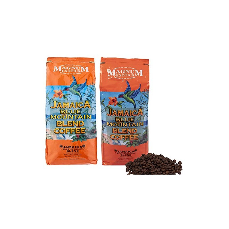 Magnum Jamaica Blue Mountain Coffee Blend - 2lbs Whole Bean
