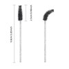 100 Pcs Disposable Eyelash Brush, Mascara Wands Makeup Brushes Crystal
