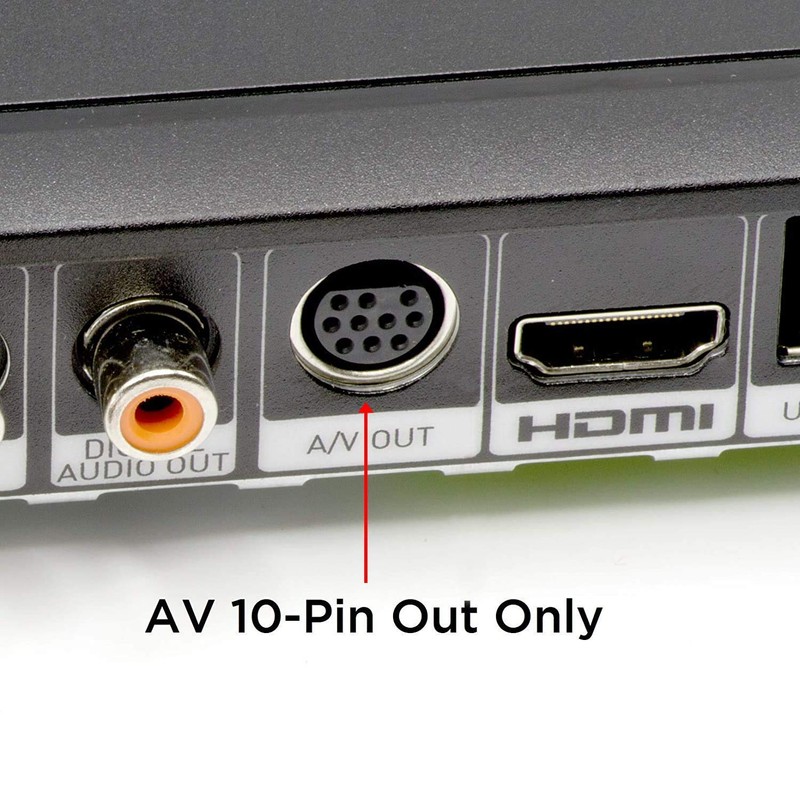 DIRECTV 10 Pin To Component Reciver H25 Genie Mini Clients
