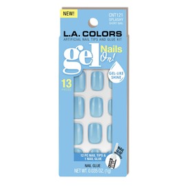 L.A. COLORS Gel Nails On!, Splashy CNT121W