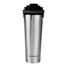 TERMO SHAKER LITRO ACERO acero inoxidable, marca ICE SHAKER, mantiene tu bebida por más tiempo a la temperatura que deseas.