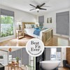 WDFour Blackout French Door Curtains, Triple Layers 100% Light Blocking