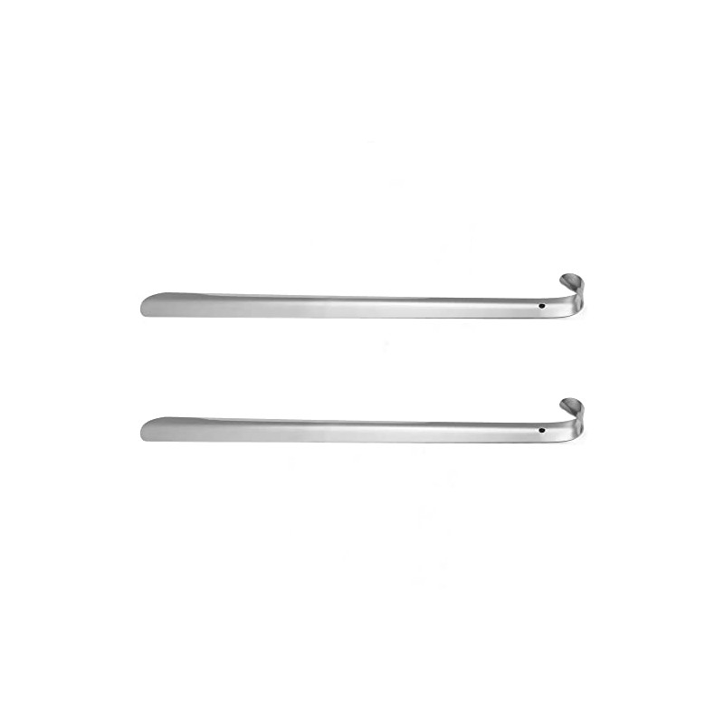 Alpine Swiss Heavy Duty Stainless Steel Shoe Horn Long Handle