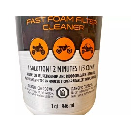 WR Performance F3 Fast Foam Air Filter Cleaner WR Performance Dirt Bike MX ATV UTV Degreaser