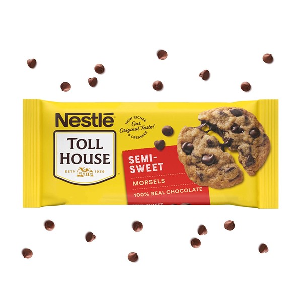 Nestle Toll House Semi-Sweet Chocolate Chip Morsels 12-Oz. Bag