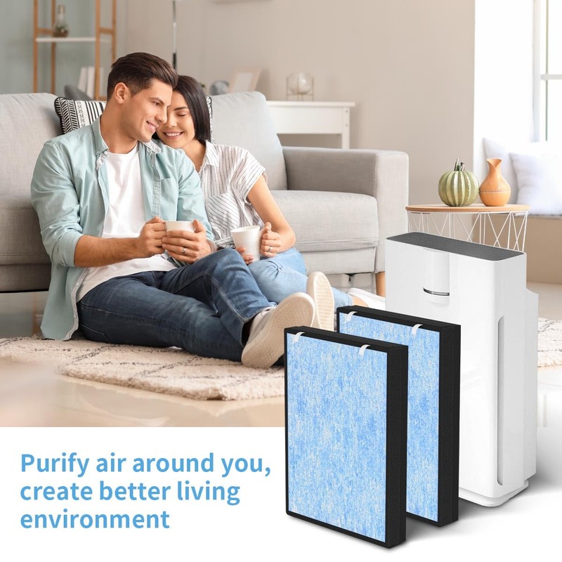 SAKEGDY HSP002 Replacement Filter Compatible with Hathaspace Smart True HEPA