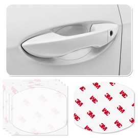 4Pcs Car Door Handle Protector,Waterproof Anti-Scratch Stickers Covers,Transparent Universal Car Door Handle Protector Accessories