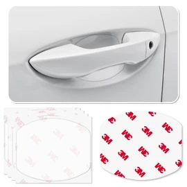 4Pcs Car Door Handle Protector,Waterproof Anti-Scratch Stickers Covers,Transparent Universal Car Door Handle Protector Accessories