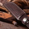 Hulara_Genuine Leather Case Handmade Real Leather Knife Sheaths With Belt