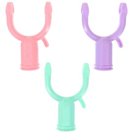 IMIKEYA Utility Pole Hook Attachment 3pcs Plastic Garden Tree Branch Support Closet Pole Replacement Clothesline Pole Head Forks Extension Hanger Rod Hook