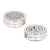 Car Essential Oil Diffuser Stainless Steel Compact Vent Clip Aromatherapy