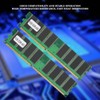 2Pcs Memory Module Desktop Computer Double‑Sided 16‑Grain DDR 1GB 400MHZ