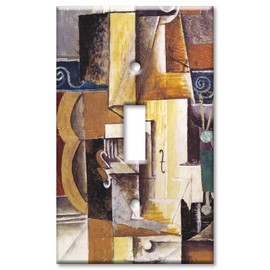 Art Plates - Picasso: Violin & Guitar Switch Plate - Single Toggle