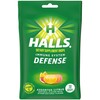 HALLS Defense Assorted Citrus Vitamin C Drops, Dietary Supplement Drops,