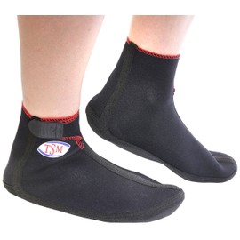 TSM 2104 Active Beach Socks Sports Bandage Size XL Black