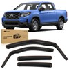 Nilight in Channel Rain Guards for Honda Ridgeline 2017 2018