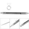 Portable Titanium Alloy Telescopic Toothpick Case Holder for Camping Hiking