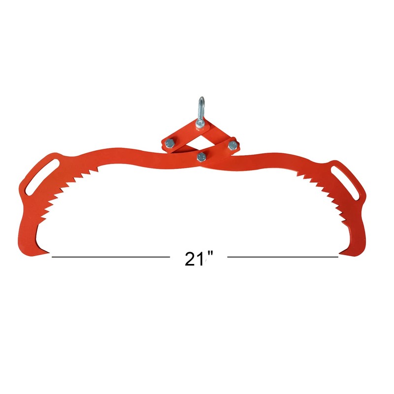 Claw Hook,Log Lifting Tongs， Heavy Duty Grapple Timber Claw,Lumber Skidding,Log