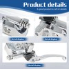 WFLNHB 25mm Motorcycle Handlebar Hydraulic Brake Clutch Master Cylinder Left