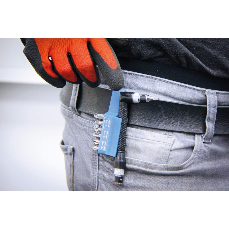 BGS Diy 20805 | Angled Screwdriver with 7 double ended