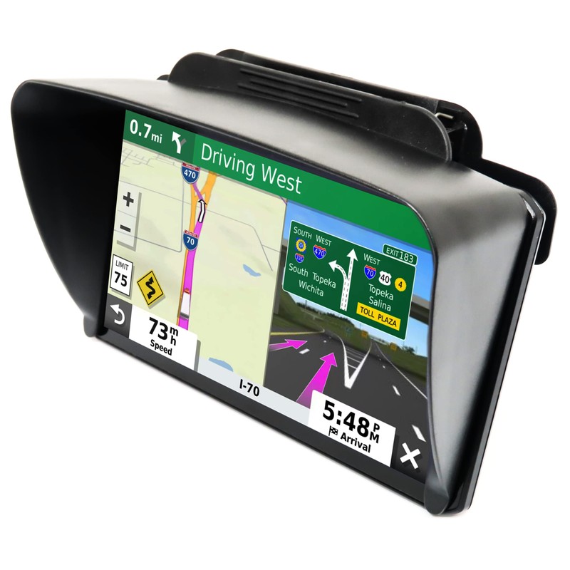 Ramtech 7 Inch GPS Visor Sun Shade with Bonus Stylus