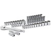 GEARWRENCH 49 Pc. 1/2" Drive 6 Pt. Socket Set, Standard/Deep,