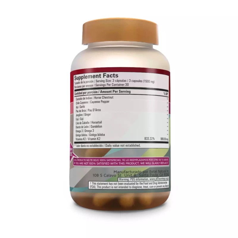 Betel Natural Circulamax Capsules by Betel Natural - Natural Support