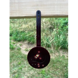 DA Targets 4” Self-Healing, Color-Changing Targets for Shooting - Ricochet-Free - for Rifle, Pistol, Handgun - Indoor, Outdoor Use - Perfect for Gun Range Practice, Warm Weather 60-100F