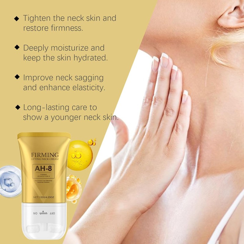 SM- Neck Firming Cream with AH-8 Peptide – Double Roller