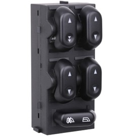 AiYiGu - Botón de control de ventana eléctrica compatible con 2003 2004 2005 2006 2007 2008 Ford Crown Victoria/ F150/Expedition/Lincoln Mark LT/Mercury Grand Marquis/Marauder Reemplazar OE
