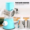 Rotary Cheese Grater Shredder, Multifunctional Vegetable Cutter Manual Food Grater