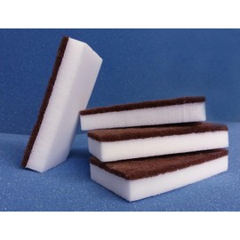 Instant Erase Dual Melamine Eraser Sponge & Scouring Pad (40pk)