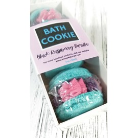 Anasa Naturals Raspberry Vanilla Macaron Bath Bombs (3 Pack)