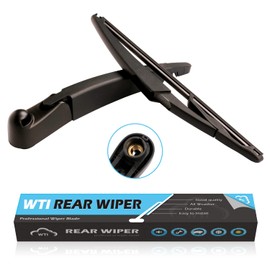 WTI Rear Wiper Arm Blade Set Compatible With Mini Cooper R56 2007-2015 3-Door Hatchback Rear Windshield Window Wiper Kits Assembly New Replacement Accessories Parts