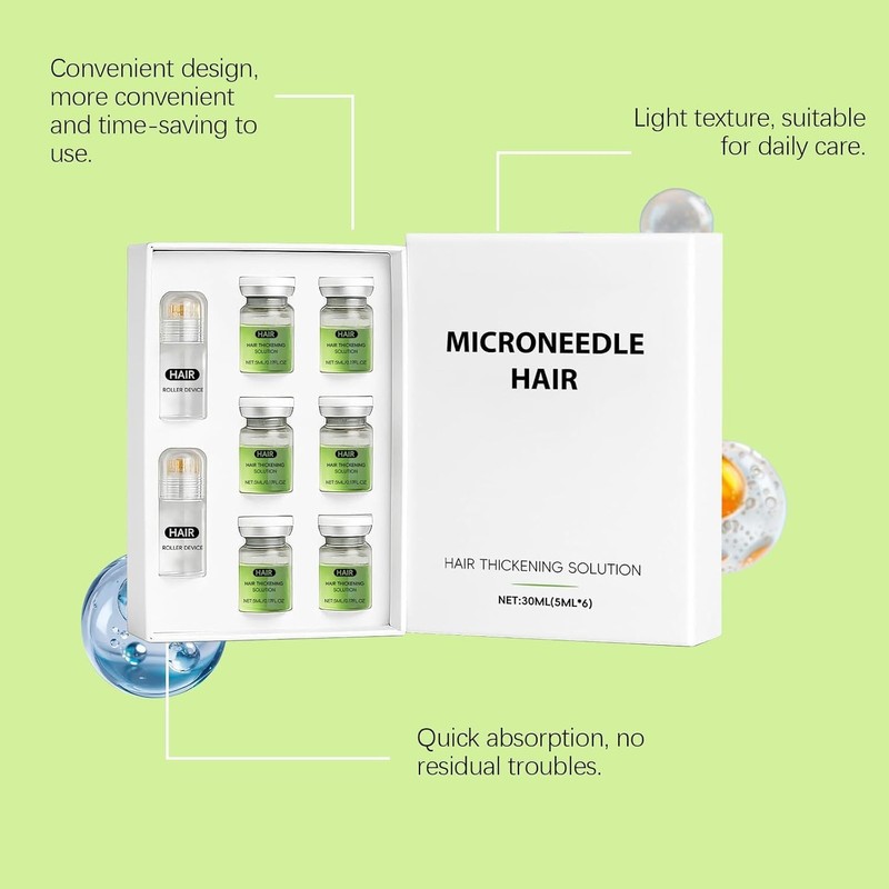 Suero de Crecimiento de Los Pelos de Microagujas, SéRum para