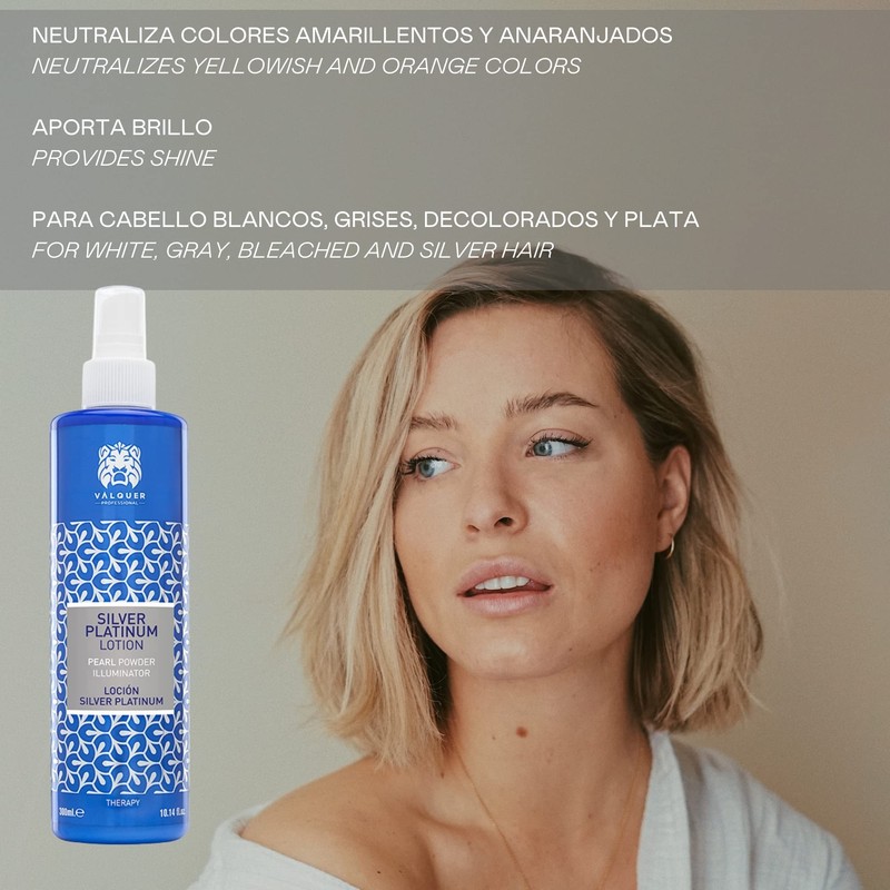 VALQUER Locion Silver Platinum 300 ml