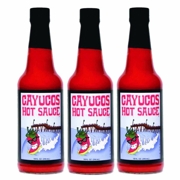 Cayucos Hot Sauce (10 ounce) (3 Pack)