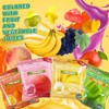 4 Friuts in 8 Packs Assorted Gummy Candy Individually Wrapped,