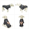 Lovelonglong Cool Dog Leather Jacket, Warm Coats Dogs Windproof Cold