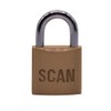 SCAN SCAPLB25 Brass Padlock