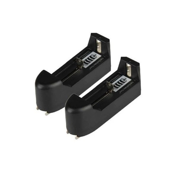 Unbranded 2pcs Smart Battery Charger For 1865 16340 14500 AA