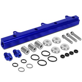 DNA Motoring FRK-B16-BL High Flow Fuel Injector Rail Kit [For 88-01 Honda Civic Si/Prelude/CRV]