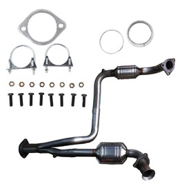 Catalytic Converter Compatible with 2002-2006 Chevy Avalanche 15005.3L, 1999-2006 Chevy Silverado 1500 4.3L 4.8L 5.3L, 645236，18010, 50511, 645988, 15756278, Manifold Catalytic Converter