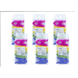 sekiden "Powerful Spring Rod or Rope Creature You Have A Strong Rod Rope with Pinch 8 Pcs X 6 Bag Set, Sheet and Blanket, etc. and Clip sekiden Colorful Life VA – J58 – 6