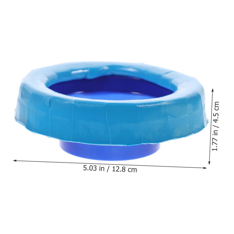 LALAFINA Toilet Bowl Sealing Ring with Flange Odorproof Leakproof Toilet