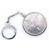 1922 PEACE SILVER DOLLAR KEYCHAIN OLD NEW STOCK STORED FOR