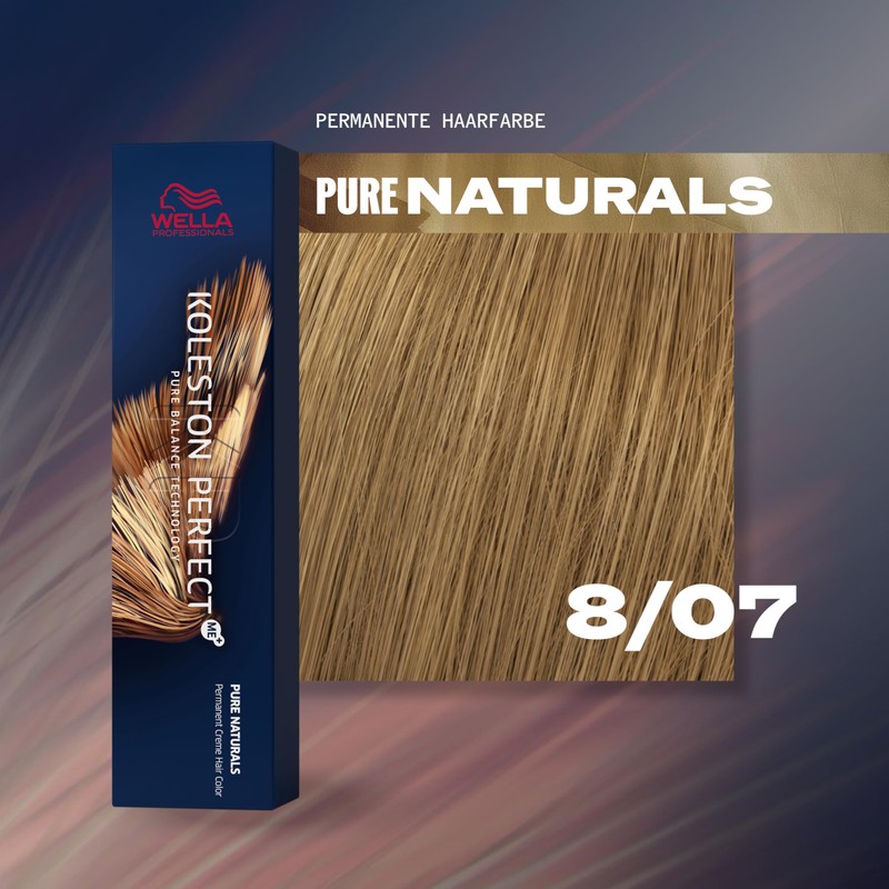 Wella Professionals Wella Koleston Perfect Me KP Pure Naturals 8/07