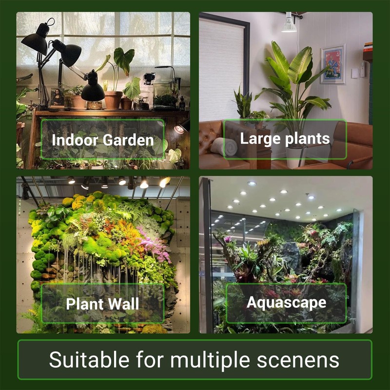 RDJ Bouns Hanging Grow Lights for Indoor Plants, 26W Full