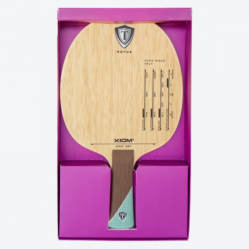 Xiom FL 20601 Table Tennis Racket, Natural