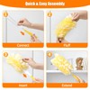 Senowi 60 Count 360° Heavy Duty Duster Refills Compatible with